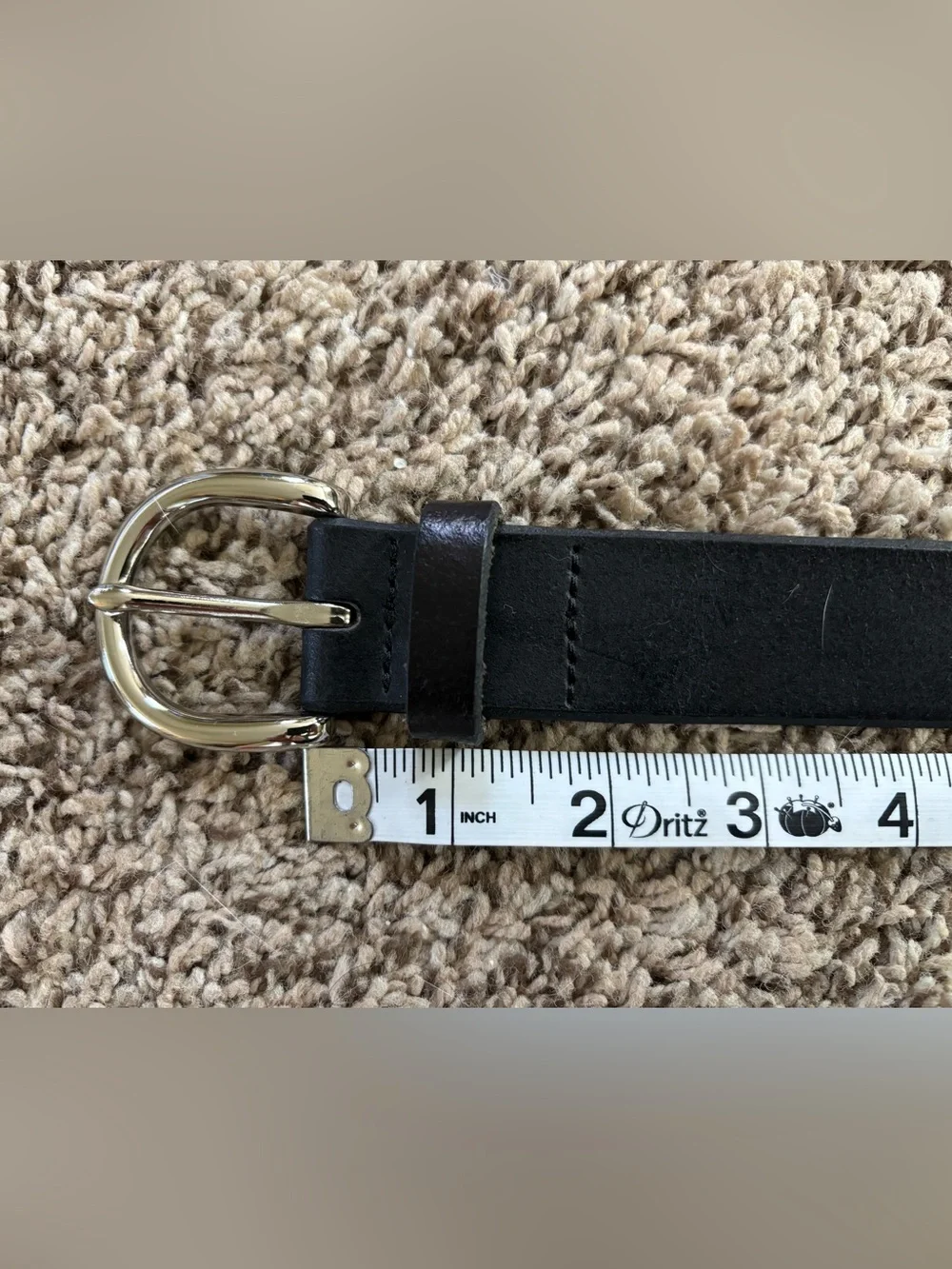 Gap Women’s Black Leather Dress Belt M